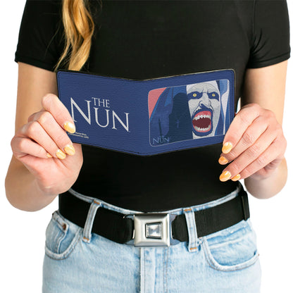 The Nun Screaming Nun Pose Bifold Wallet