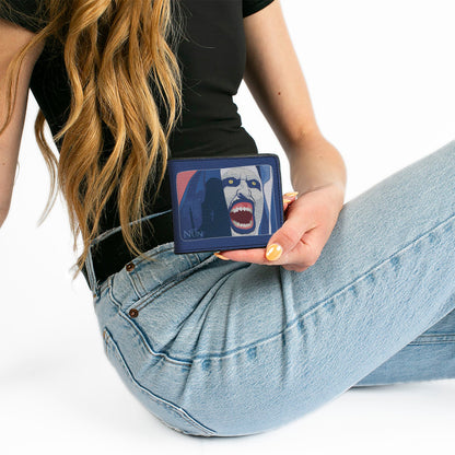 The Nun Screaming Nun Pose Bifold Wallet