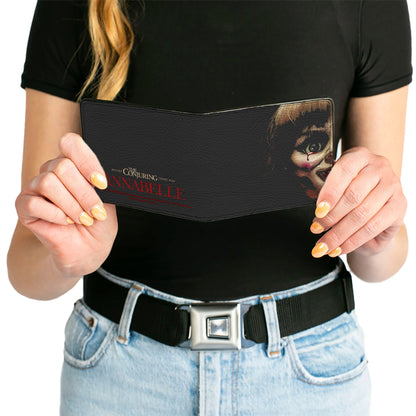 Annabelle Half Face and Logo Bi-Fold Wallet
