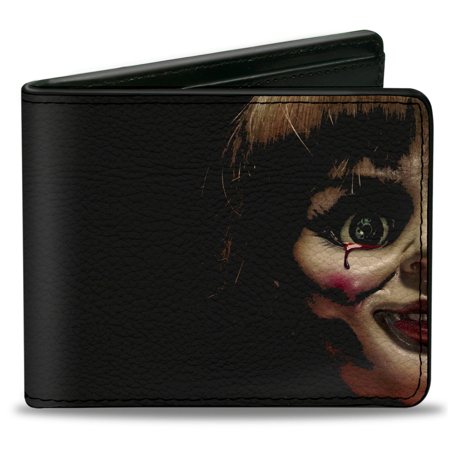 Annabelle Half Face and Logo Bi-Fold Wallet