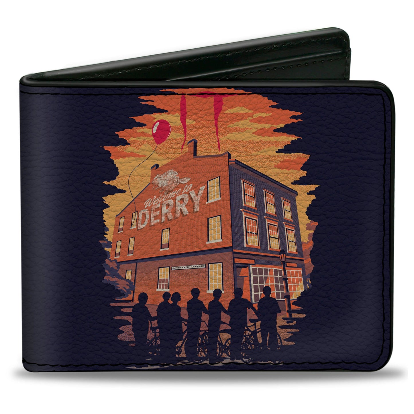 IT Welcome to Derry Vintage Movie Poster Bifold Wallet