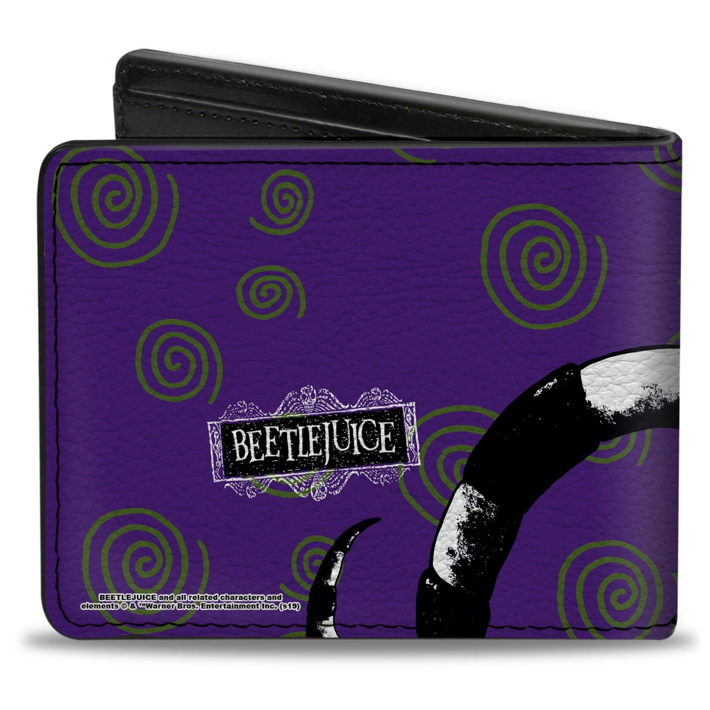 Beetlejuice Sandworm Swirls Bifold Wallet