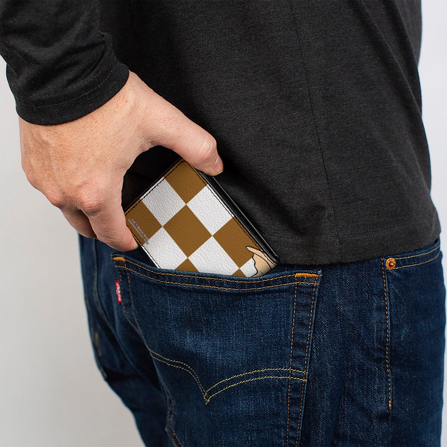 The Gremlins Gizmo Pose Checker Bifold Wallet