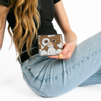 The Gremlins Gizmo Pose Checker Bifold Wallet