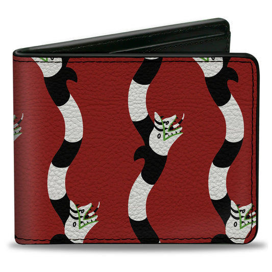 Beetlejuice Banner Sandworm Stripe Bifold Wallet