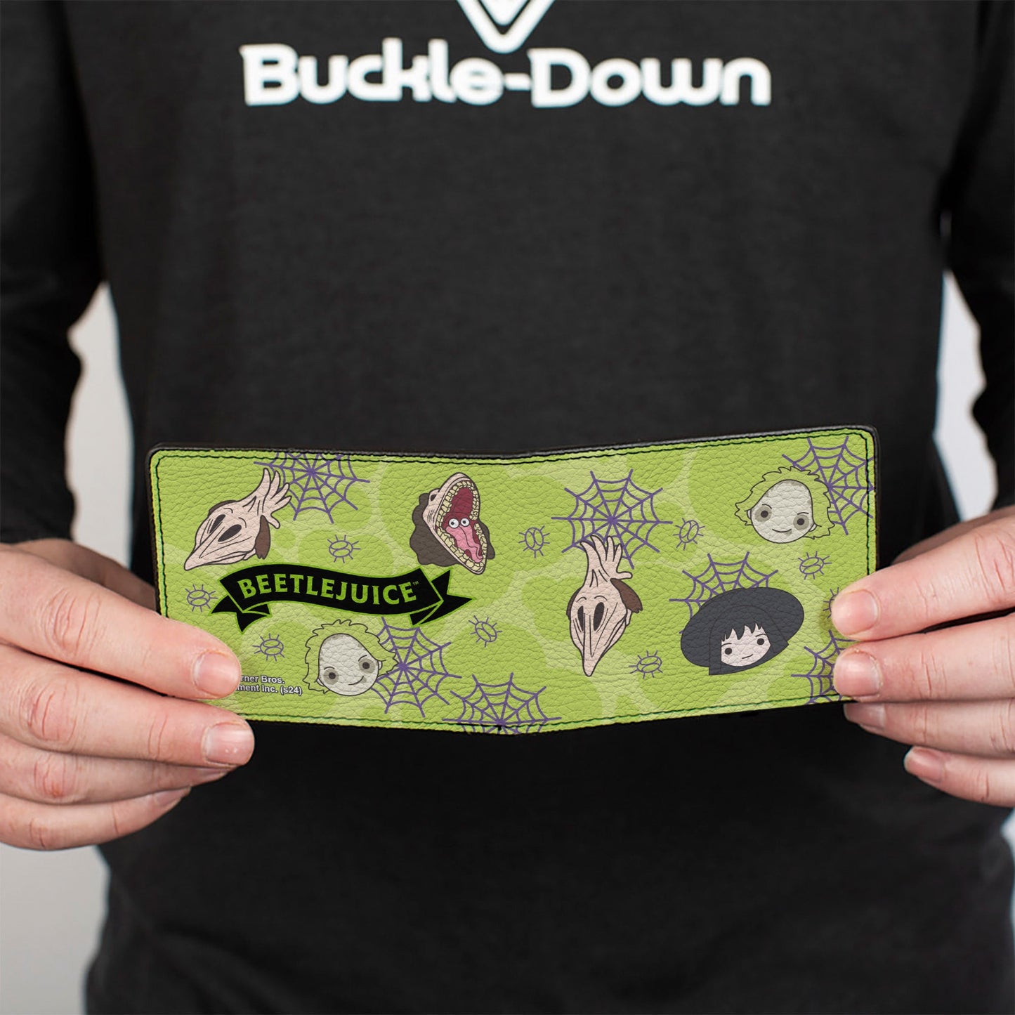 Beetlejuice Characters Bifold Wallet