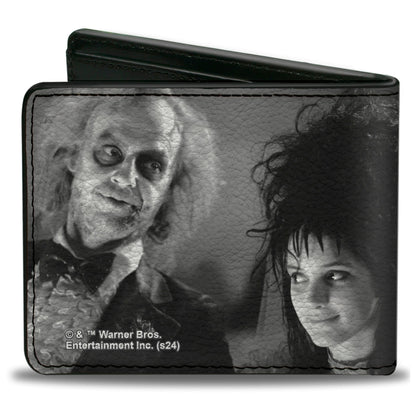 Beetlejuice and Lydia Wedding Scene Bifold Wallet