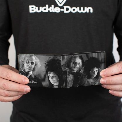 Beetlejuice and Lydia Wedding Scene Bifold Wallet
