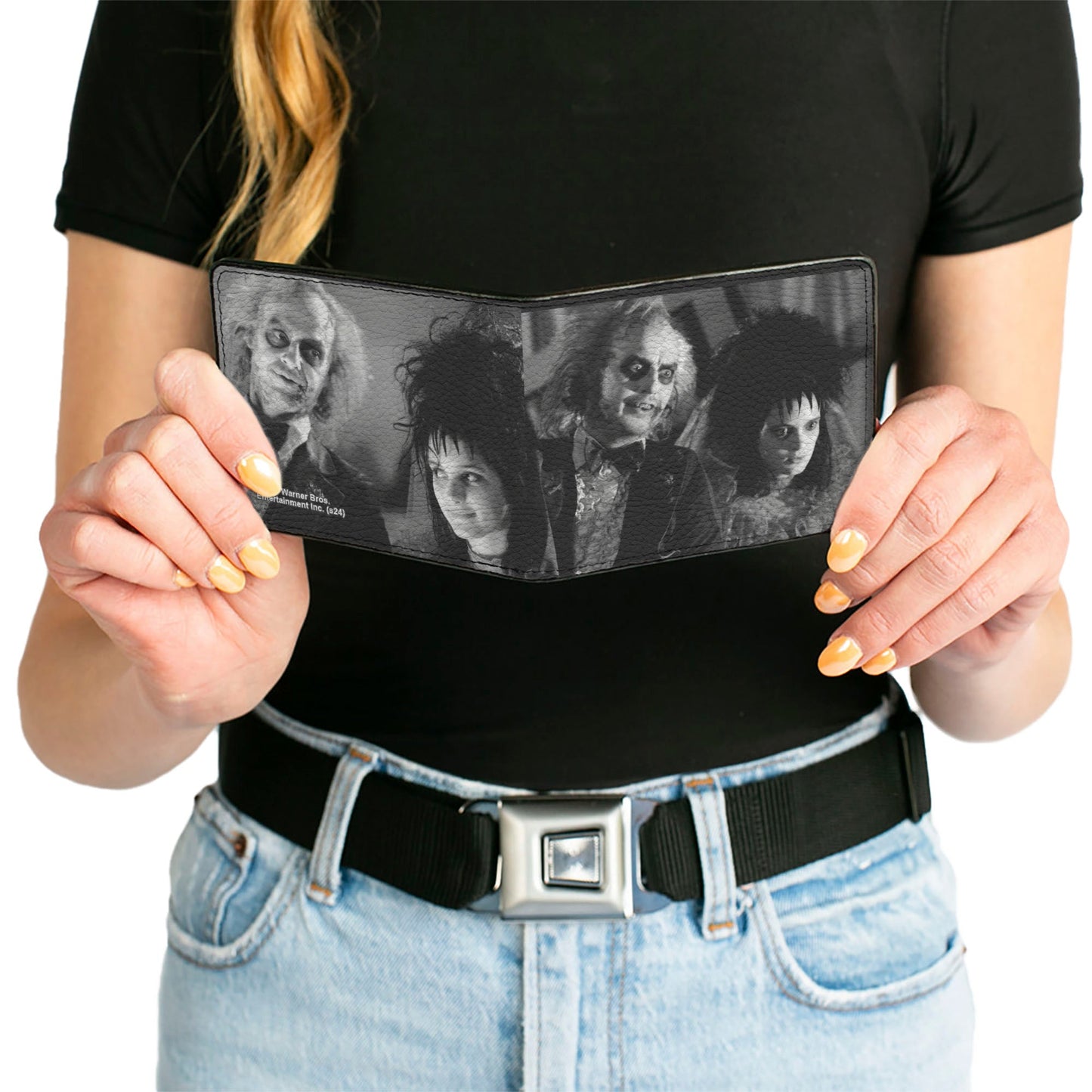 Beetlejuice and Lydia Wedding Scene Bifold Wallet