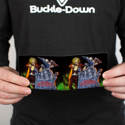 Beetlejuice Here Lies Betelgeuse Graveyard Pose Bifold Wallet