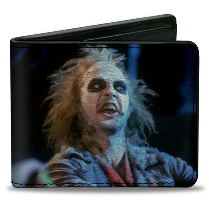 Beetlejuice Scene Blocks Blues Bifold Wallet