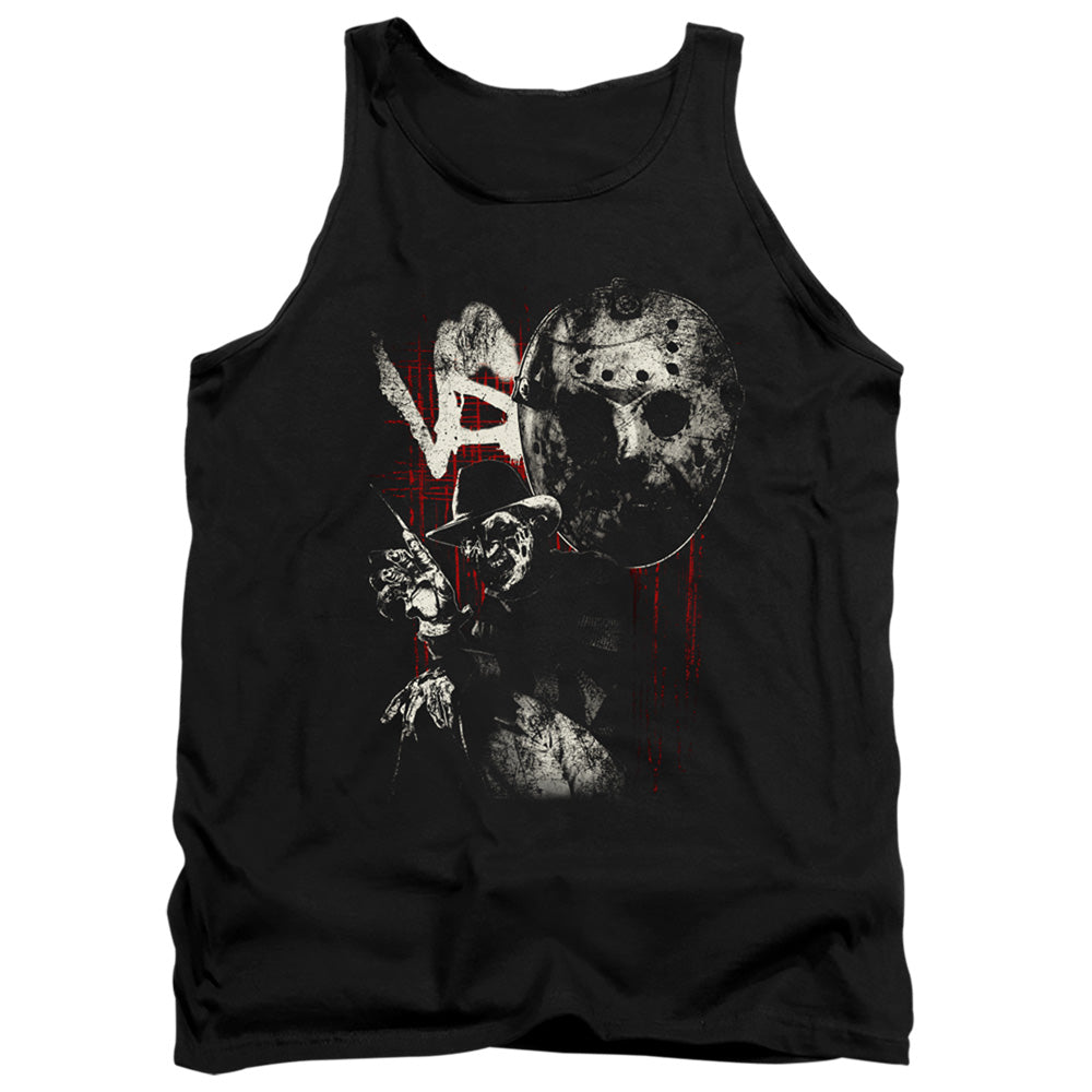 Freddy Vs Jason Scratches Mens Tank Top Shirt Black