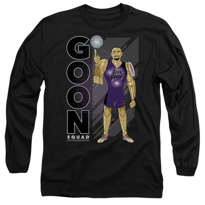 Space Jam 2 Goon Squad Chronos Mens Long Sleeve Shirt Black Officially Licensed
