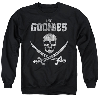 The Goonies Flag 1 Mens Crewneck Sweatshirt Black Officially Licensed