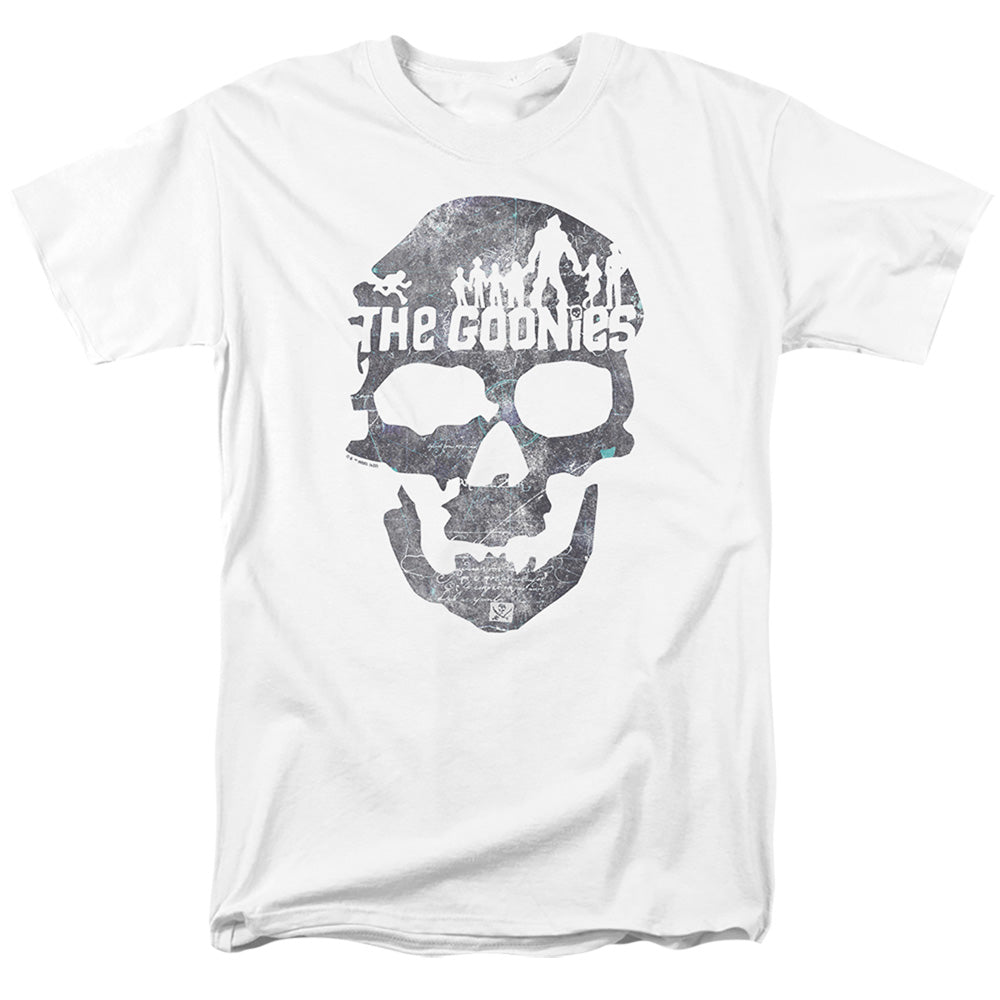 The Goonies Skull 2 Mens T Shirt White