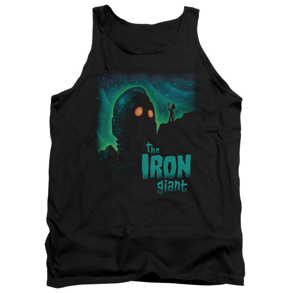 Iron Giant Look To The Stars Mens Tank Top Shirt Black