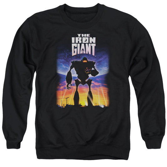 Iron Giant Poster Mens Crewneck Sweatshirt Black