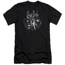 Load image into Gallery viewer, Corpse Bride Bride To Be Premium Bella Canvas Slim Fit Mens T Shirt Black