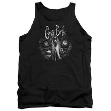 Load image into Gallery viewer, Corpse Bride Bride To Be Mens Tank Top Shirt Black