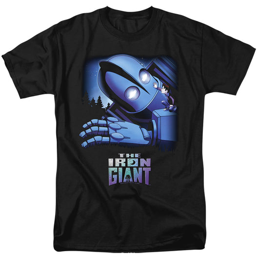 Iron Giant Giant And Hogarth Mens T Shirt Black