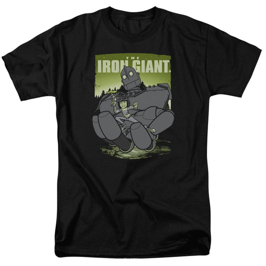 Iron Giant Helping Hand Mens T Shirt Black