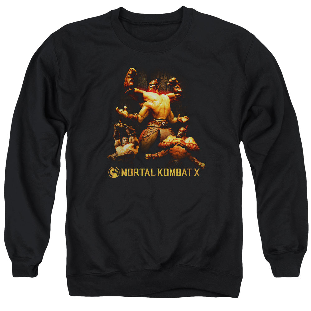 Mortal Kombat X Goro Mens Crewneck Sweatshirt Black