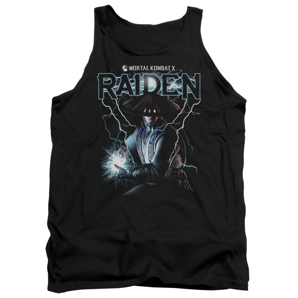 Mortal Kombat Raiden Mens Tank Top Shirt Black Officially Licensed