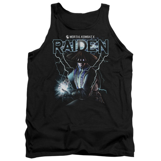 Mortal Kombat Raiden Mens Tank Top Shirt Black