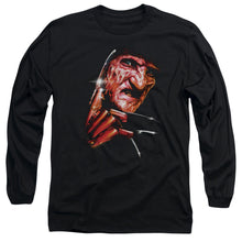 Load image into Gallery viewer, Nightmare On Elm Street Freddys Face Mens Long Sleeve Shirt Black