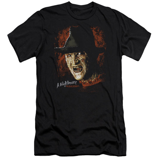 Nightmare On Elm Street Worst Nightmare Hbo Premium Bella Canvas Slim Fit Mens T Shirt Black