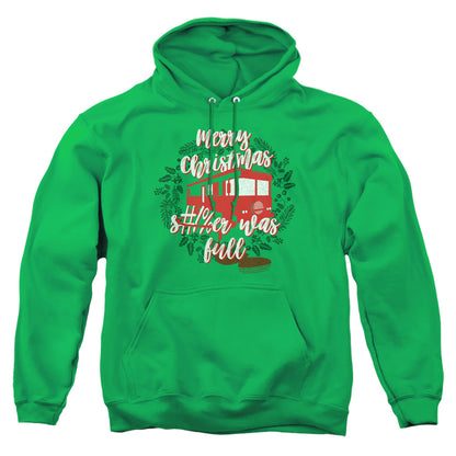 Christmas Vacation It Was Full Mens Hoodie Kelly Green Officially Licensed