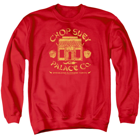 A Christmas Story Chop Suey Palace Co Mens Crewneck Sweatshirt Red