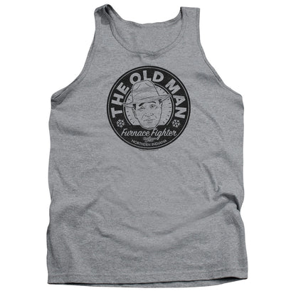 A Christmas Story The Old Man Mens Tank Top Shirt Athletic Heather