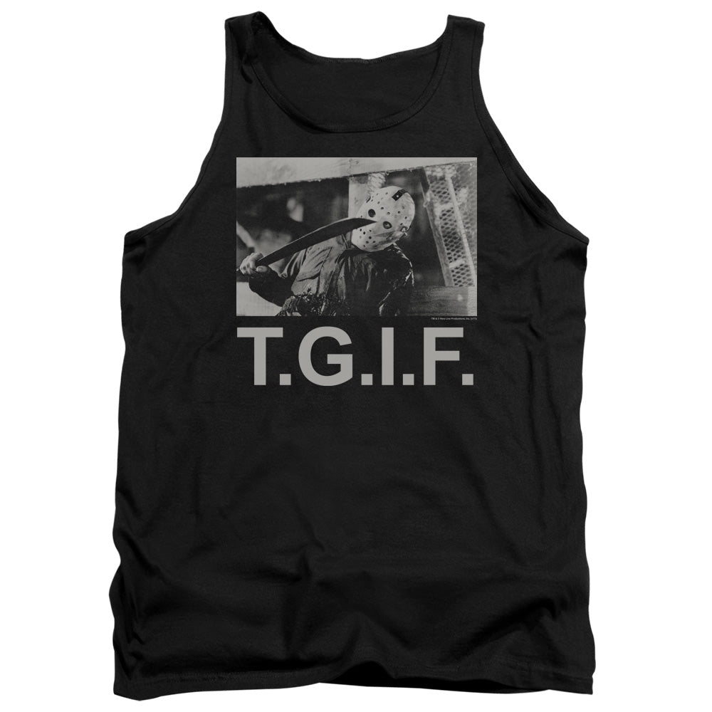 Friday The 13Th Tgif Mens Tank Top Shirt Black