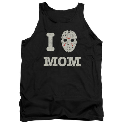 Friday The 13Th Mommas Boy Mens Tank Top Shirt Black