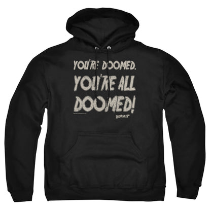 Friday The 13Th Doomed Mens Hoodie Black Officially Licensed