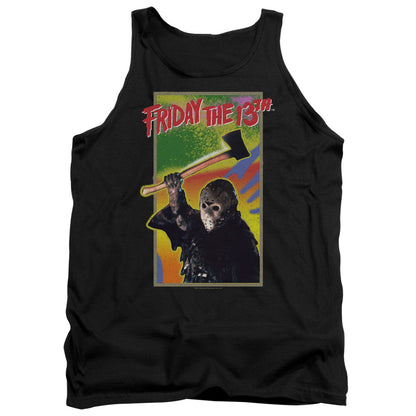 Friday The 13Th Retro Game Mens Tank Top Shirt Black