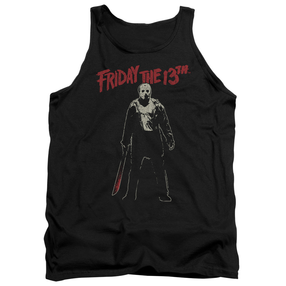 Friday The 13Th Chchch Ahahah Mens Tank Top Shirt Black