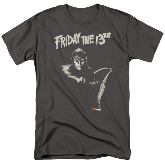 Friday The 13Th Ax Mens T Shirt Charcoal