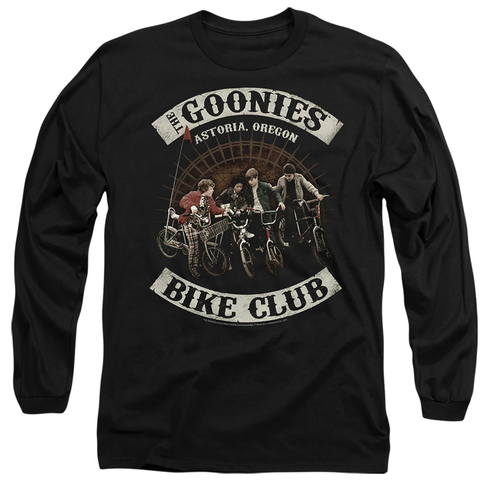 The Goonies Bike Club Mens Long Sleeve Shirt Black