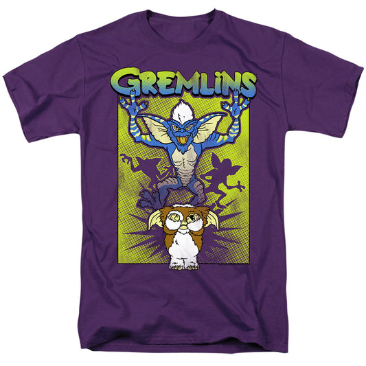 Gremlins Be Afraid Mens T Shirt Purple