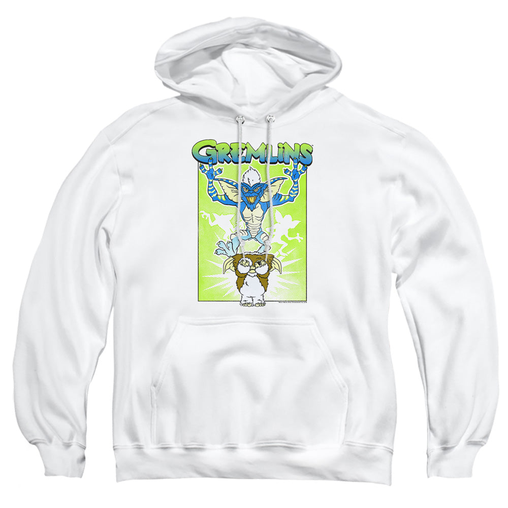 Gremlins Be Afraid Mens Hoodie White Officially Licensed