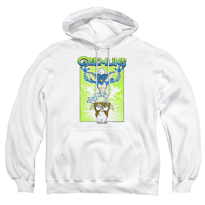 Gremlins Be Afraid Mens Hoodie White Officially Licensed