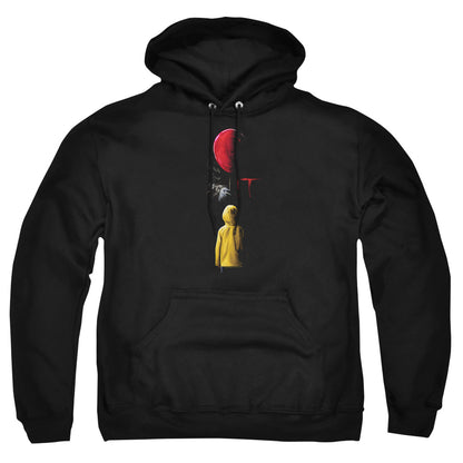 It 2017 Red Balloon Mens Hoodie Black Officially Licensed