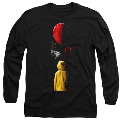 It 2017 Red Balloon Mens Long Sleeve Shirt Black Officially Licensed