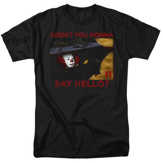 It 1990 Hello Mens T Shirt Black
