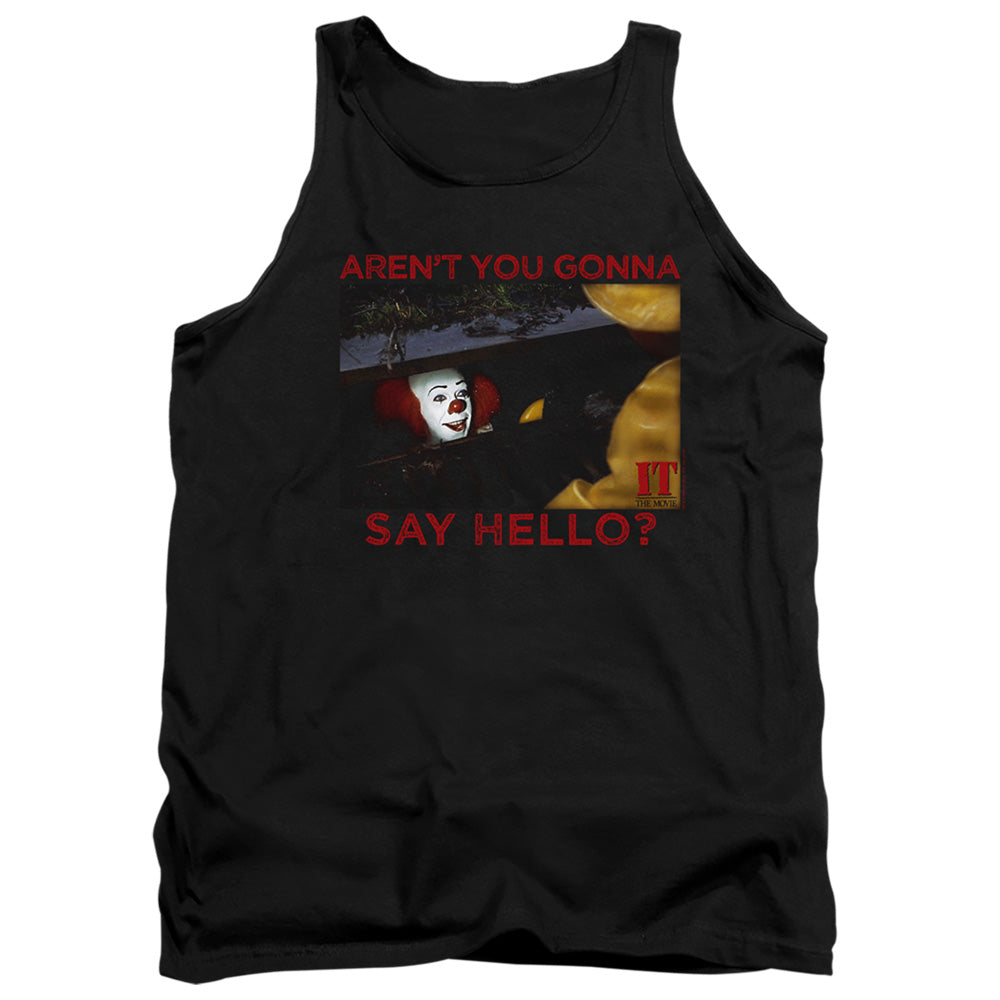 It 1990 Hello Mens Tank Top Shirt Black