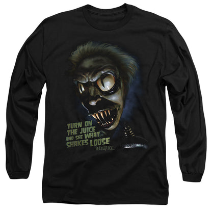 Beetlejuice Chucks Daughter Mens Long Sleeve Shirt Black Officially Licensed Officially Licensed