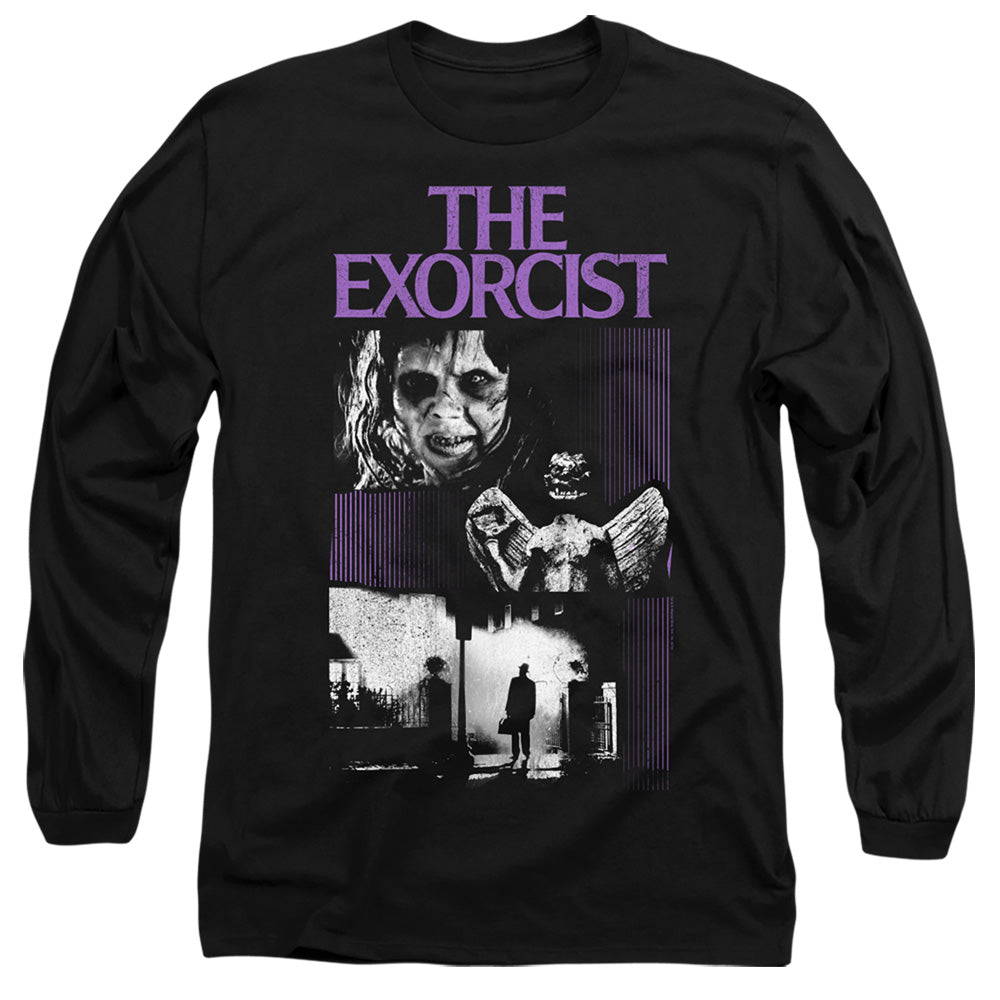The Exorcist What An Excellent Day Mens Long Sleeve Shirt Black Officially Licensed