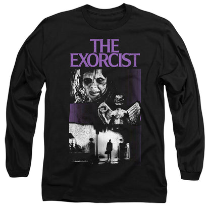The Exorcist What An Excellent Day Mens Long Sleeve Shirt Black Officially Licensed